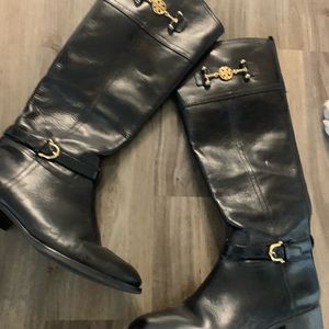 Tory Burch black boots